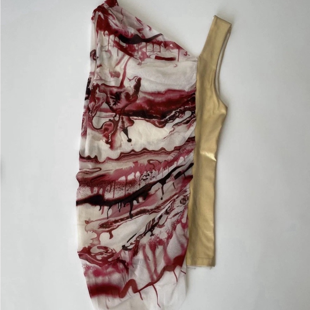 Jean Paul Gaulthier Soleil Graphic Printed Tank Top - Picture 4 of 5